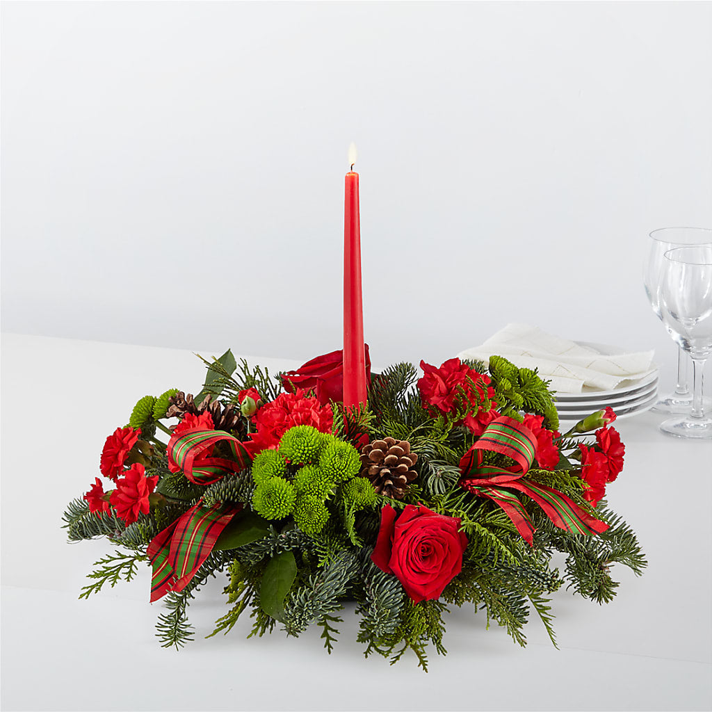 By the Candlelight Centerpiece – Abc Florist, Mullens WV