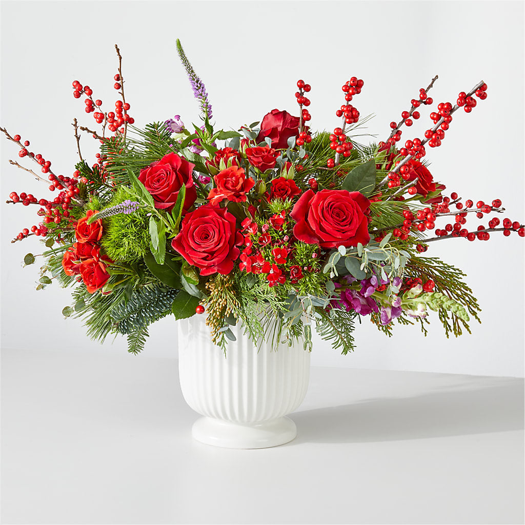Big Red Bow Bouquet – Abc Florist, Mullens WV