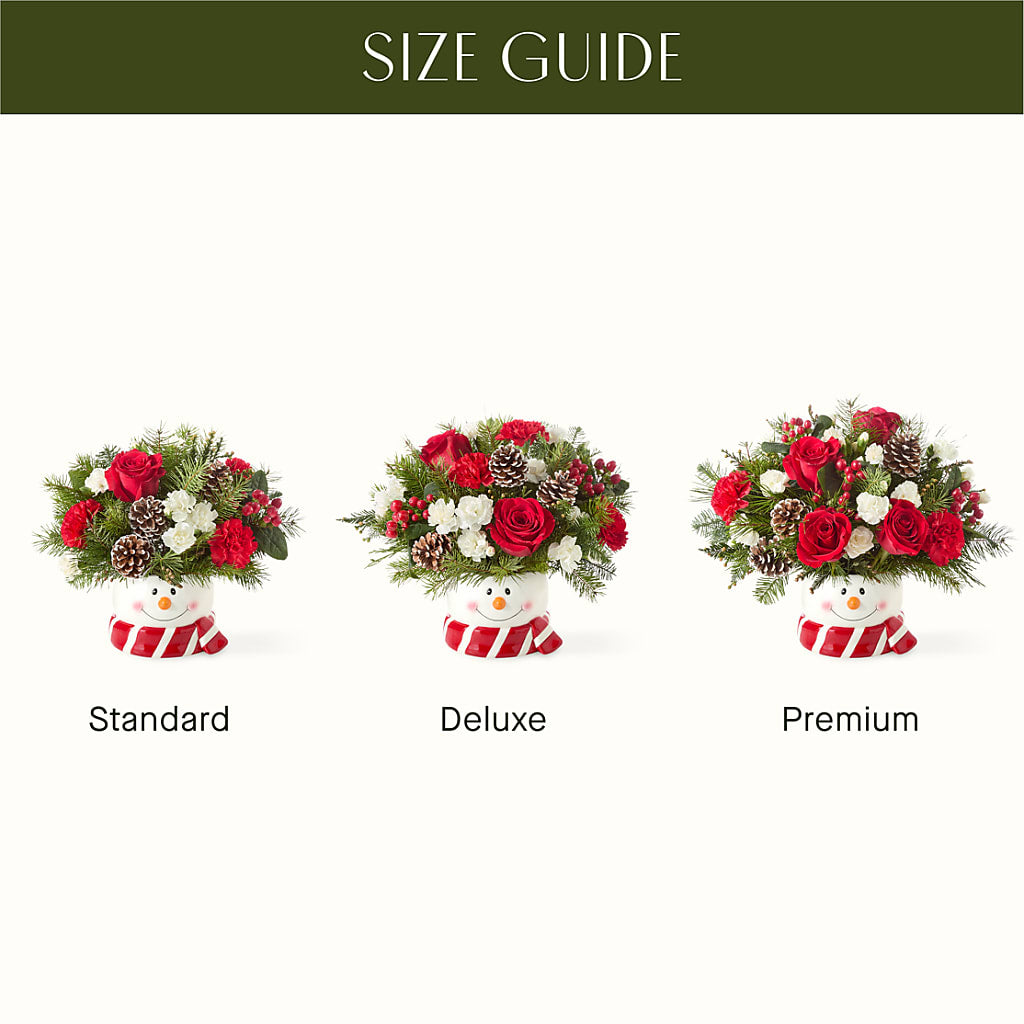 Jolly Snowman Bouquet – Abc Florist, Mullens WV