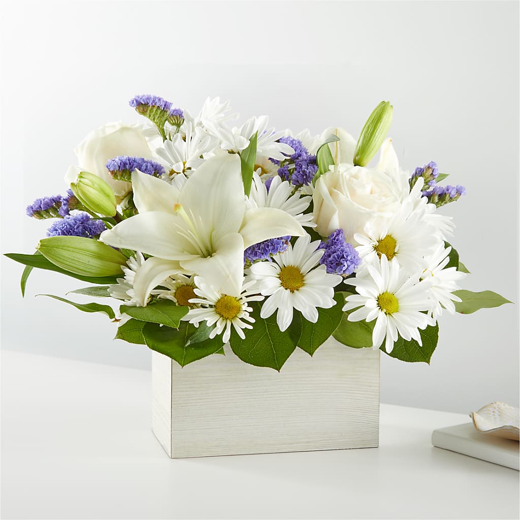 Beyond Blue Box Bouquet – Abc Florist, Mullens WV