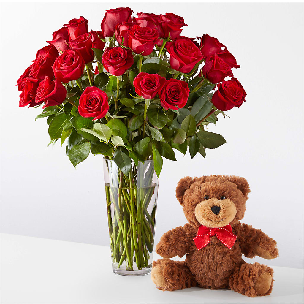 Romantic Long Stem Red Rose Bouquet Bundles – Abc Florist, Mullens WV