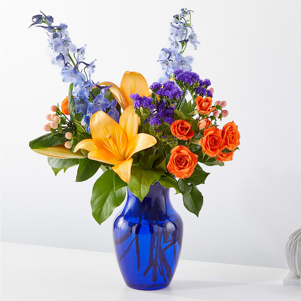 Radiant Citrus Bouquet – Abc Florist, Mullens WV