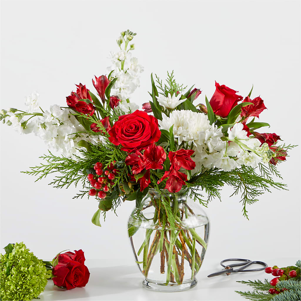 Merry Moment Bouquet – A Florist Original – Abc Florist, Mullens WV