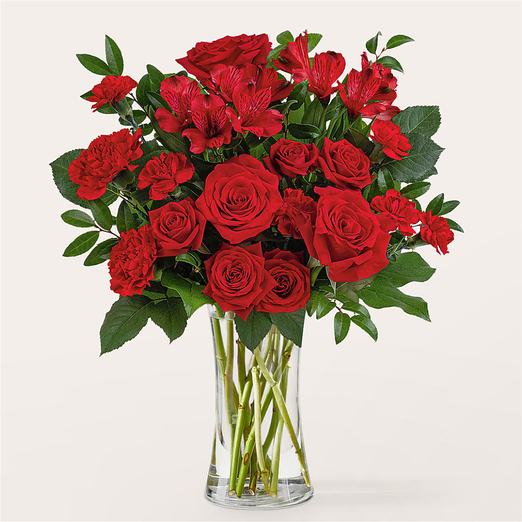 Brilliant Ruby Bouquet – Abc Florist, Mullens WV