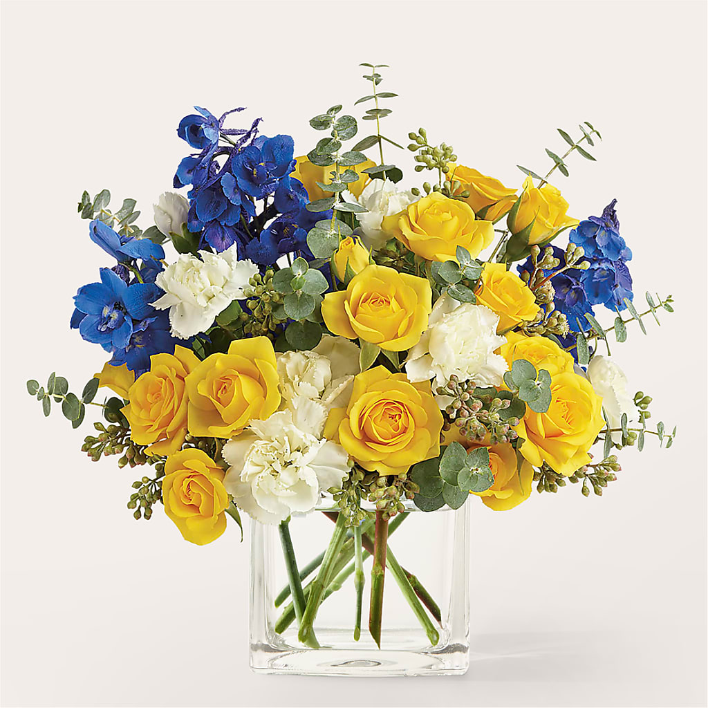 Sparkling Citrine Bouquet – Abc Florist, Mullens WV