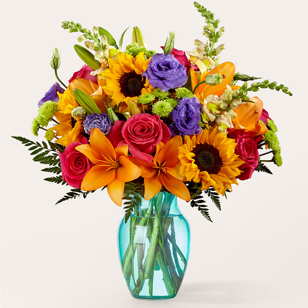Double Rainbow Bouquet – Abc Florist, Mullens WV