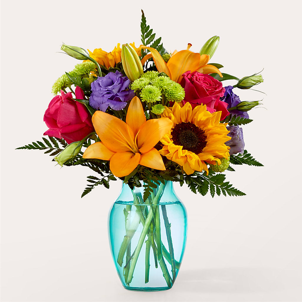 Double Rainbow Bouquet – Abc Florist, Mullens WV