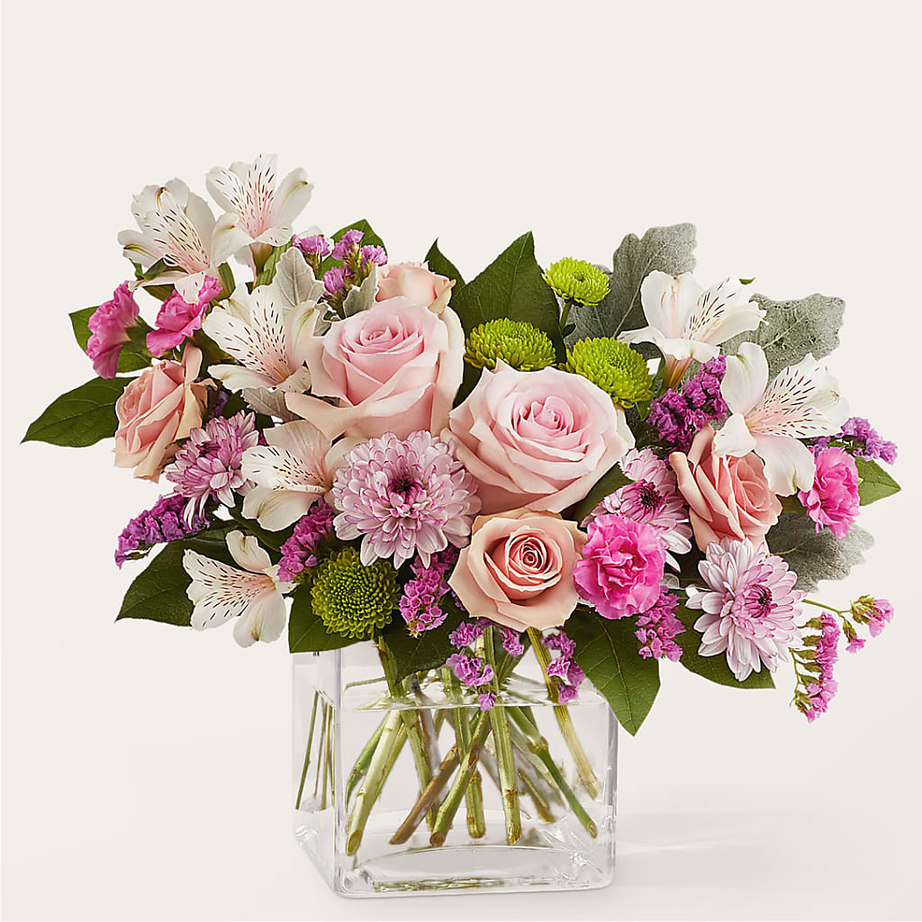 Pink Suede Bouquet – Abc Florist, Mullens WV