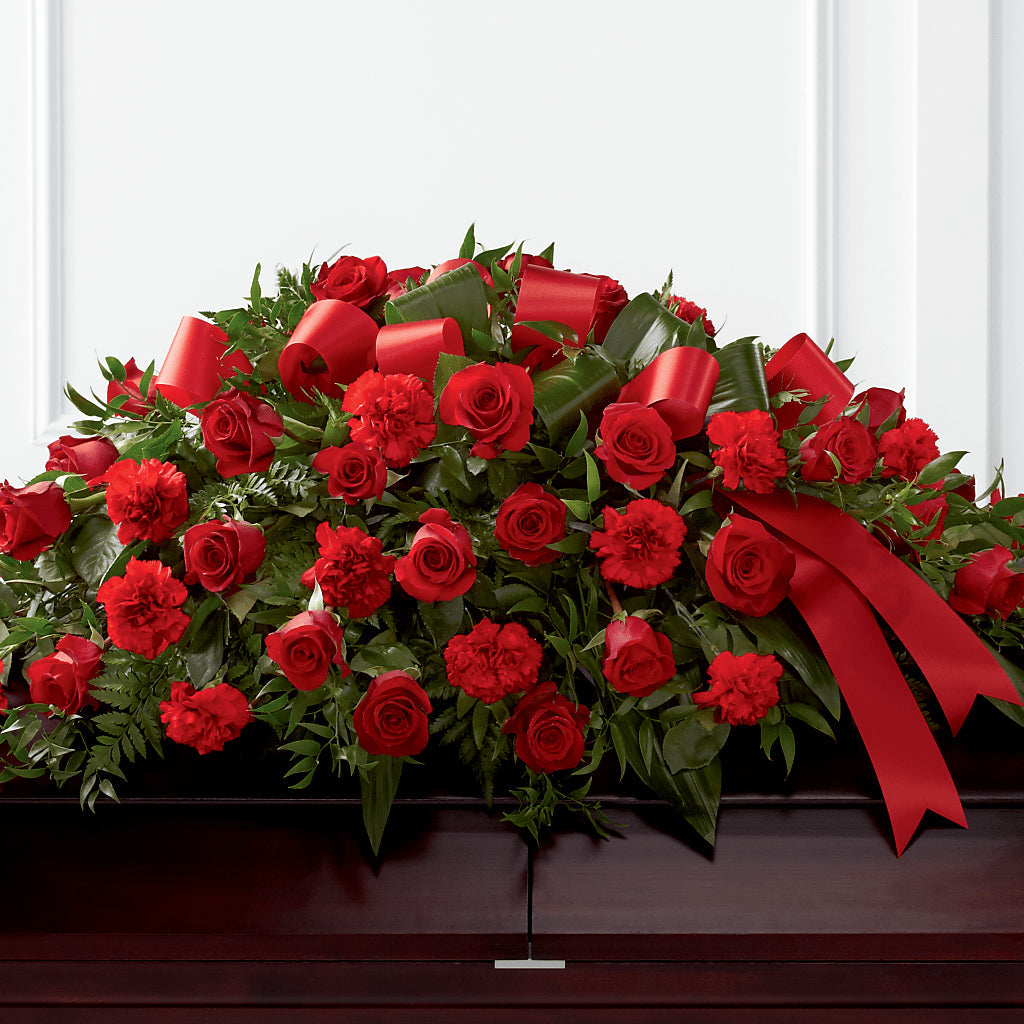 Tribute of Life Casket Spray – Abc Florist, Mullens WV