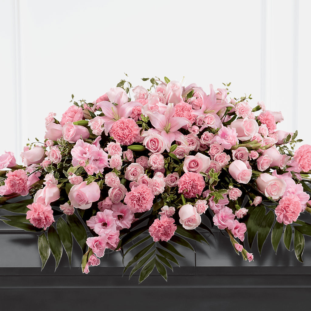 Garden of Comfort Casket Spray (Standard) – Abc Florist, Mullens WV