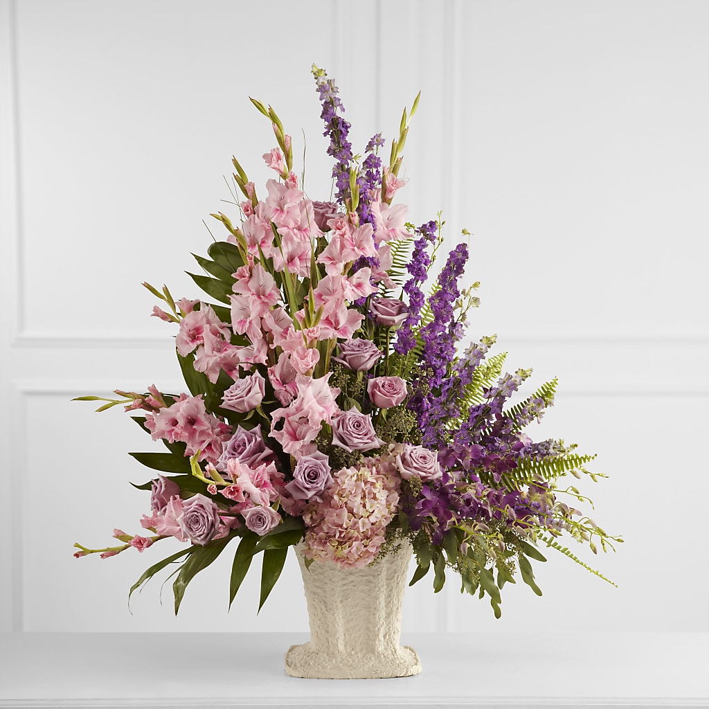 Flowing Garden Arrangement – Abc Florist, Mullens WV