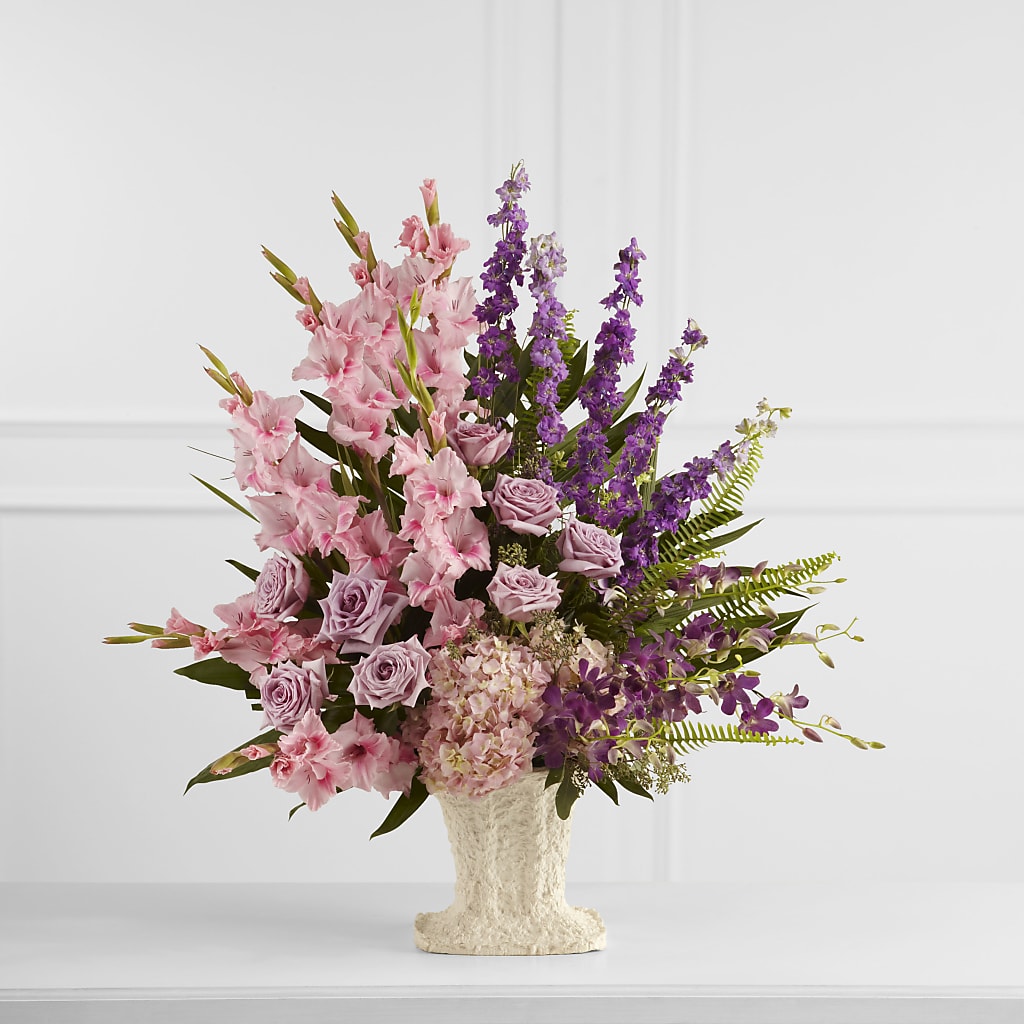 Flowing Garden Arrangement – Abc Florist, Mullens WV