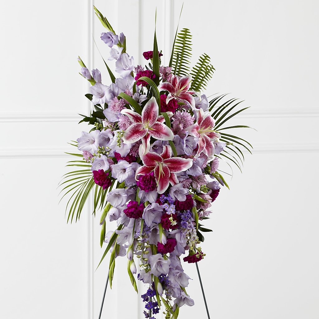 Tender Touch Standing Spray – Abc Florist, Mullens WV