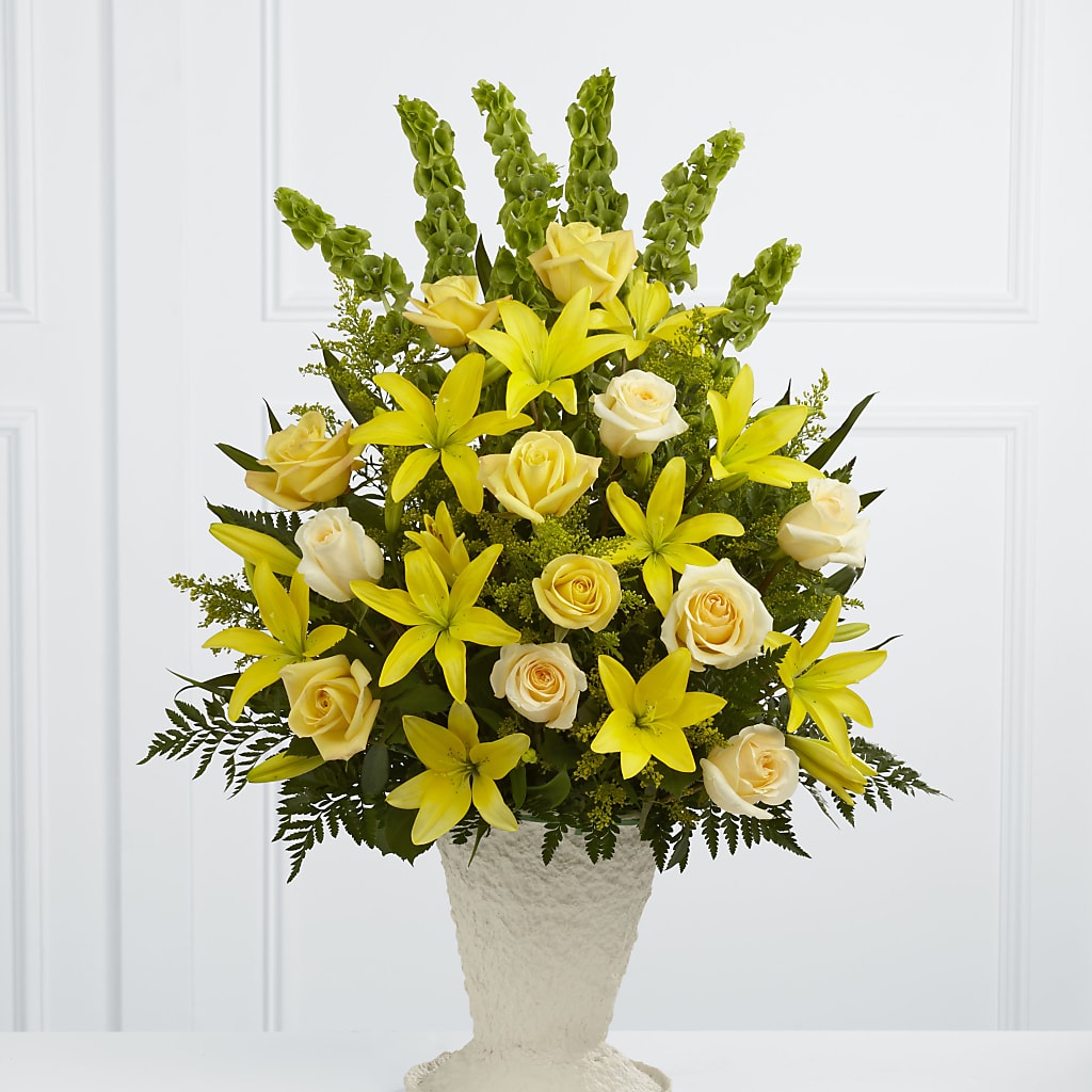 Golden Memories Arrangement – Abc Florist, Mullens WV