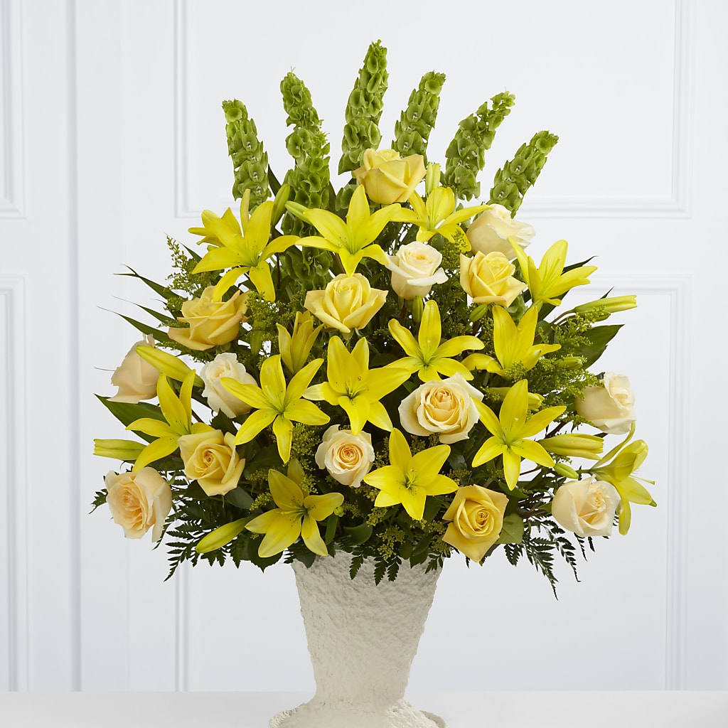 Golden Memories Arrangement – Abc Florist, Mullens WV