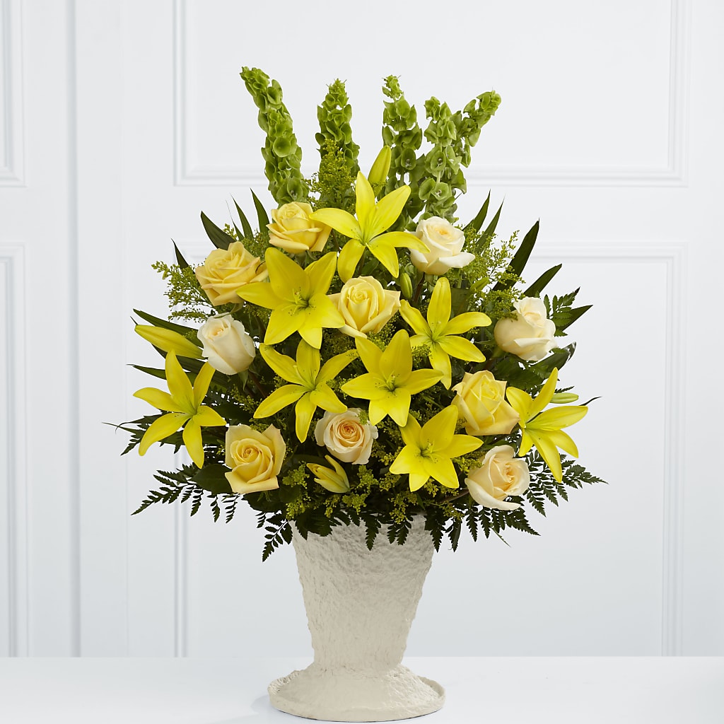 Golden Memories Arrangement – Abc Florist, Mullens WV