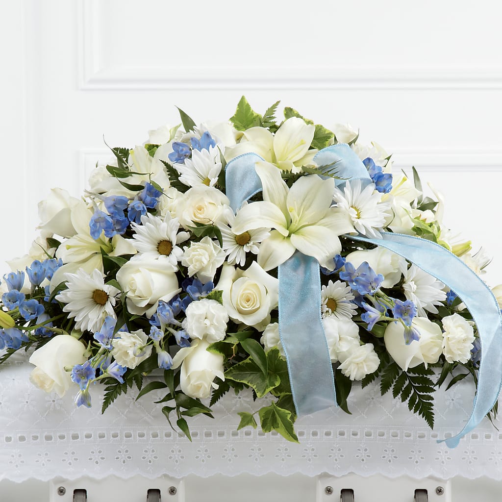 Tender Treasure Casket Spray – Abc Florist, Mullens WV
