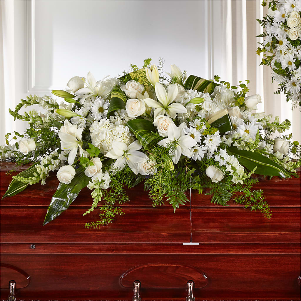 Abundance Casket Spray – Abc Florist, Mullens WV
