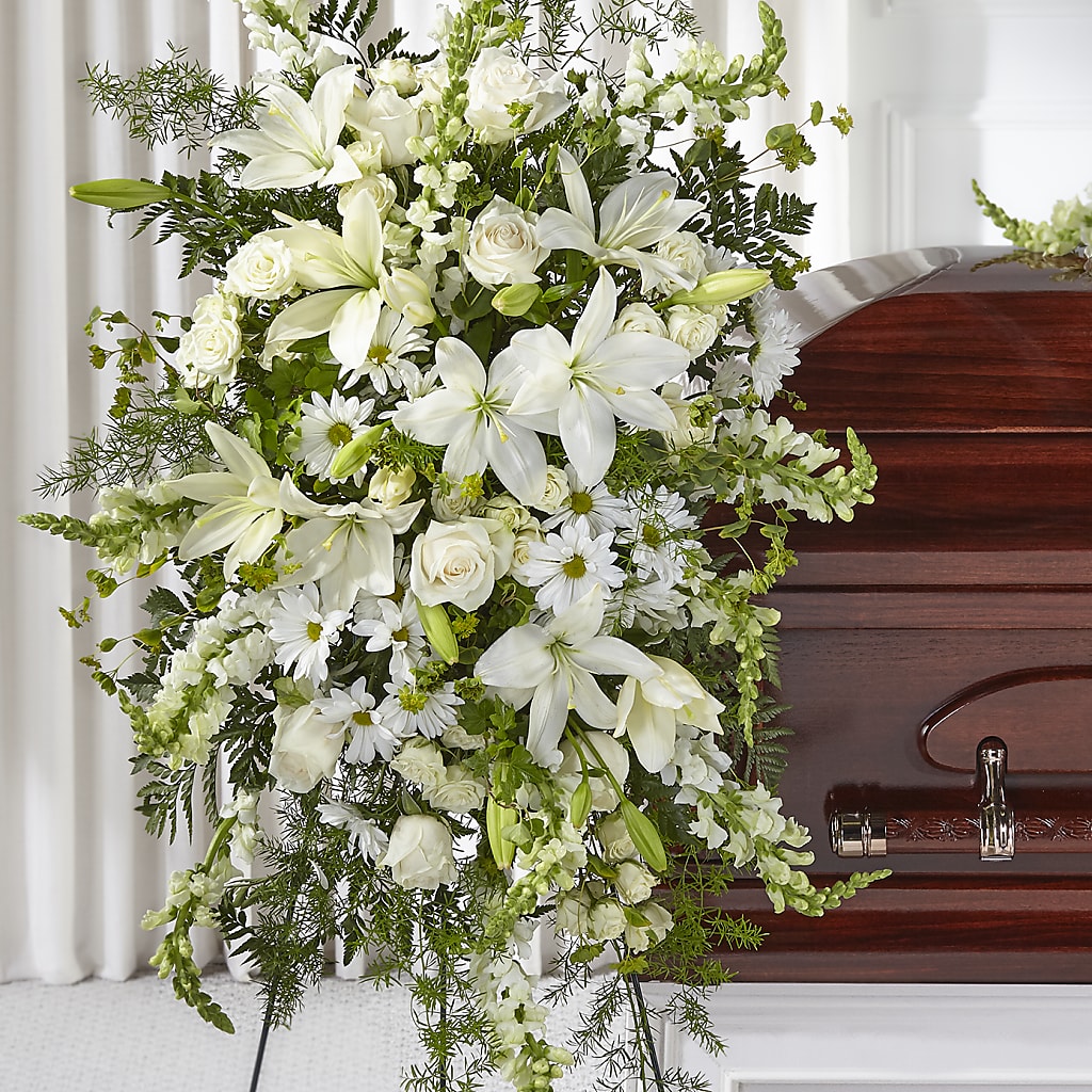Loving Thoughts Standing Spray – Abc Florist, Mullens WV