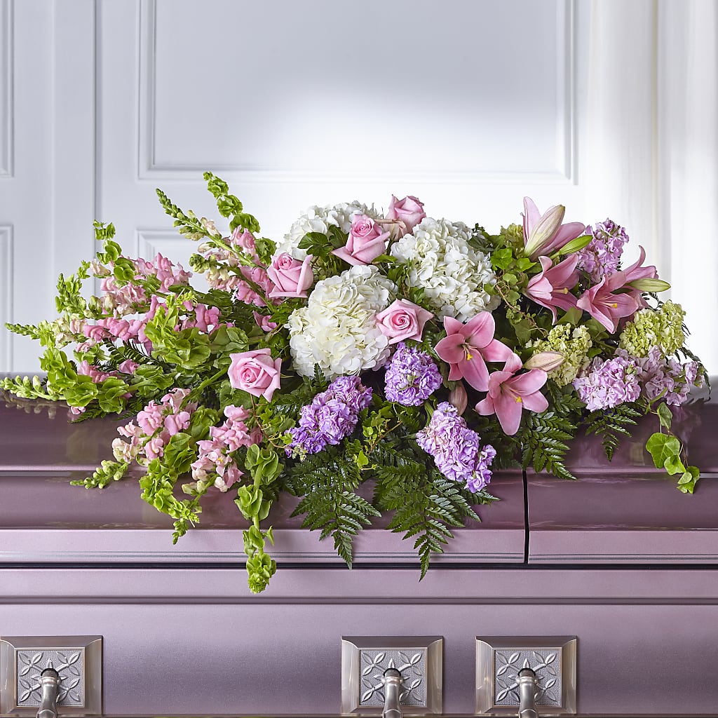 Life's Gratitude Casket Spray – Abc Florist, Mullens WV
