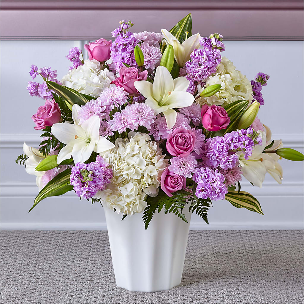 Heaven Sent Floor Basket – Abc Florist, Mullens WV