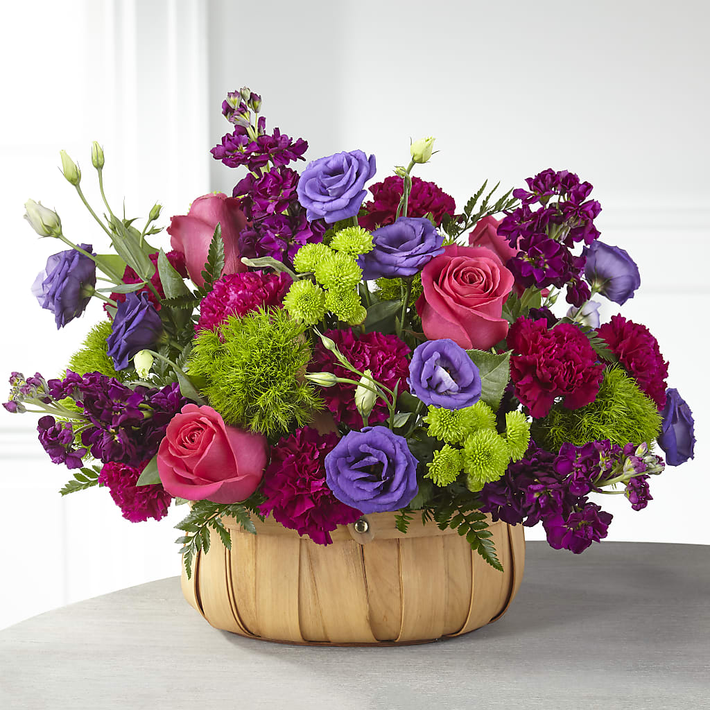 Serene Sanctuary Basket – Abc Florist, Mullens WV