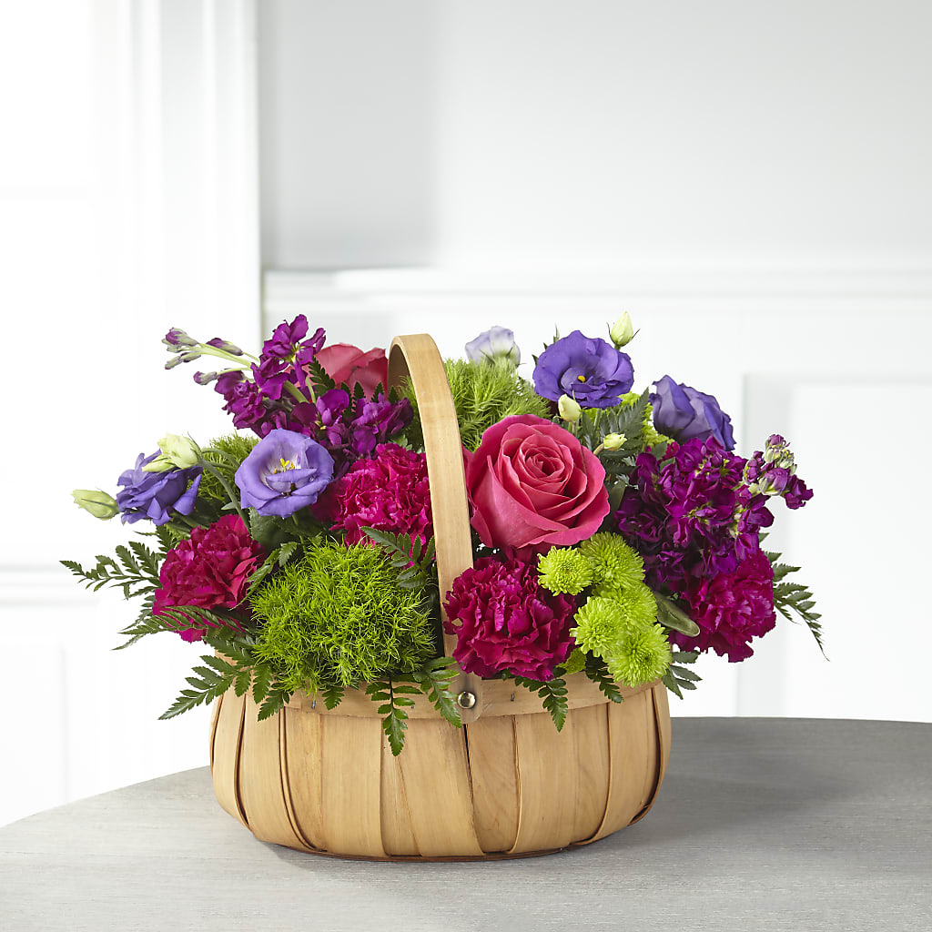 Serene Sanctuary Basket – Abc Florist, Mullens WV