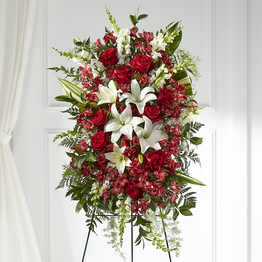 Everlasting Memory Standing Spray – Abc Florist, Mullens WV
