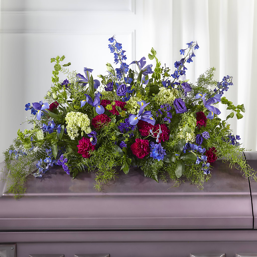 Always Treasured Casket Spray – Abc Florist, Mullens WV