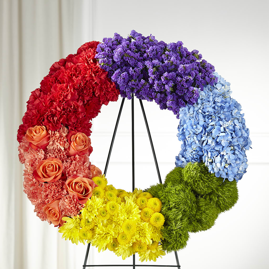 Circle of Love Wreath – Abc Florist, Mullens WV