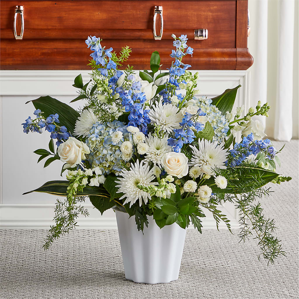 Everlasting Memories Floor Basket – Abc Florist, Mullens WV