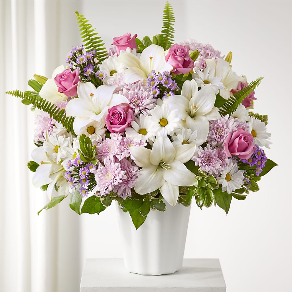Warmest Thoughts Tabletop Basket – Abc Florist, Mullens WV