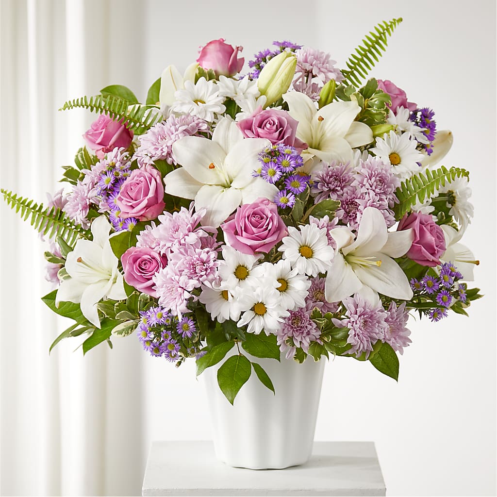 Warmest Thoughts Tabletop Basket – Abc Florist, Mullens WV
