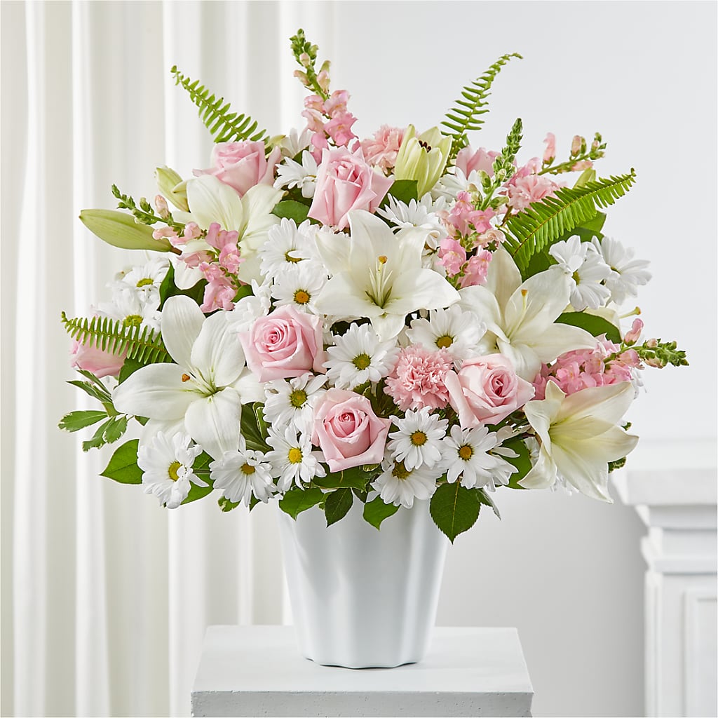 Soft Touch Tabletop Basket – Abc Florist, Mullens WV