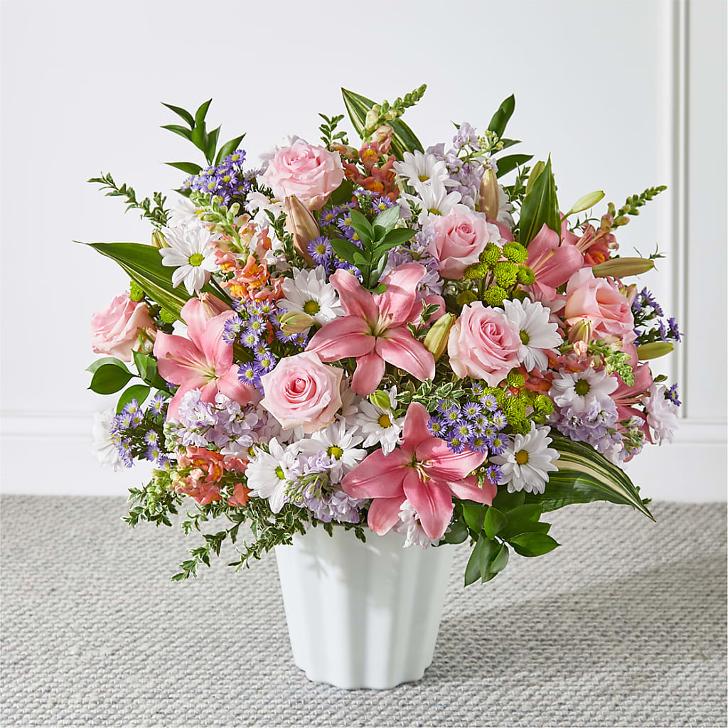 Abundant Compassion Floor Basket – Abc Florist, Mullens WV