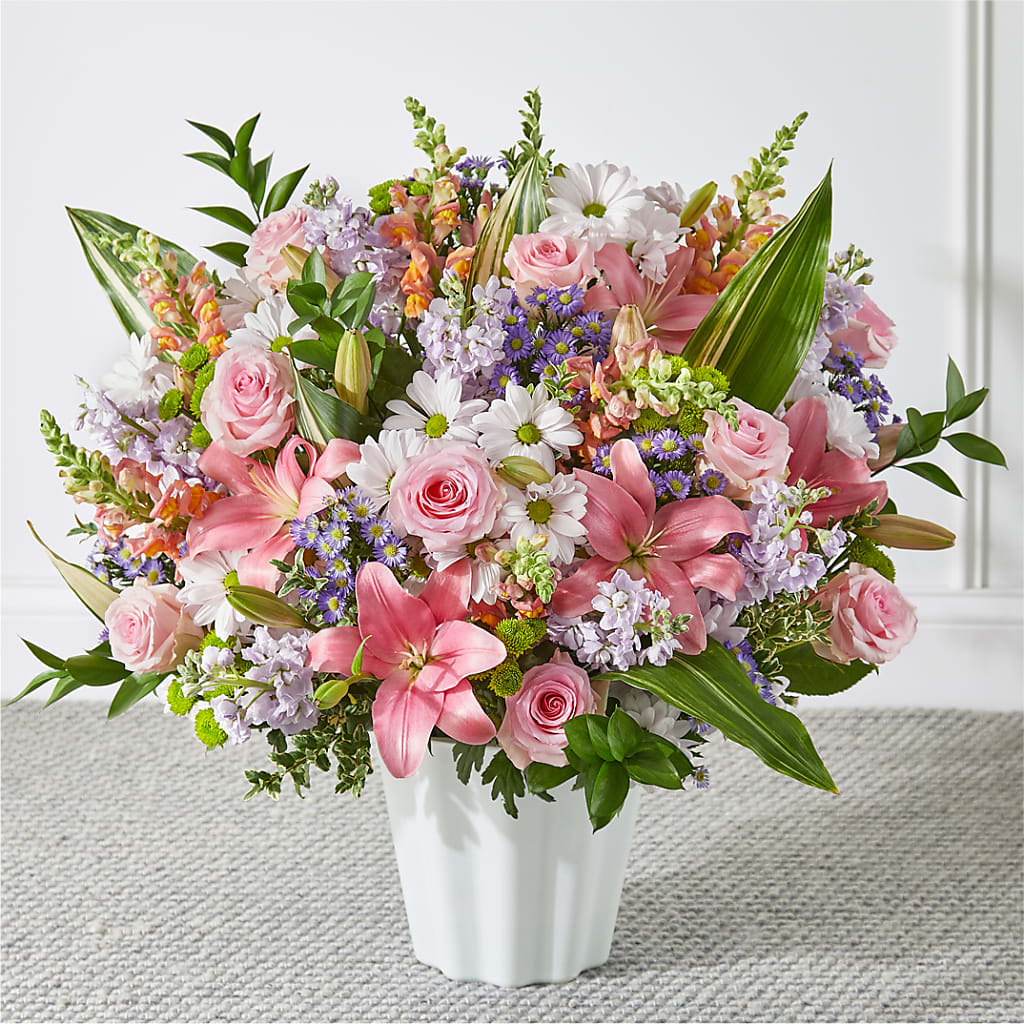 Abundant Compassion Floor Basket – Abc Florist, Mullens WV