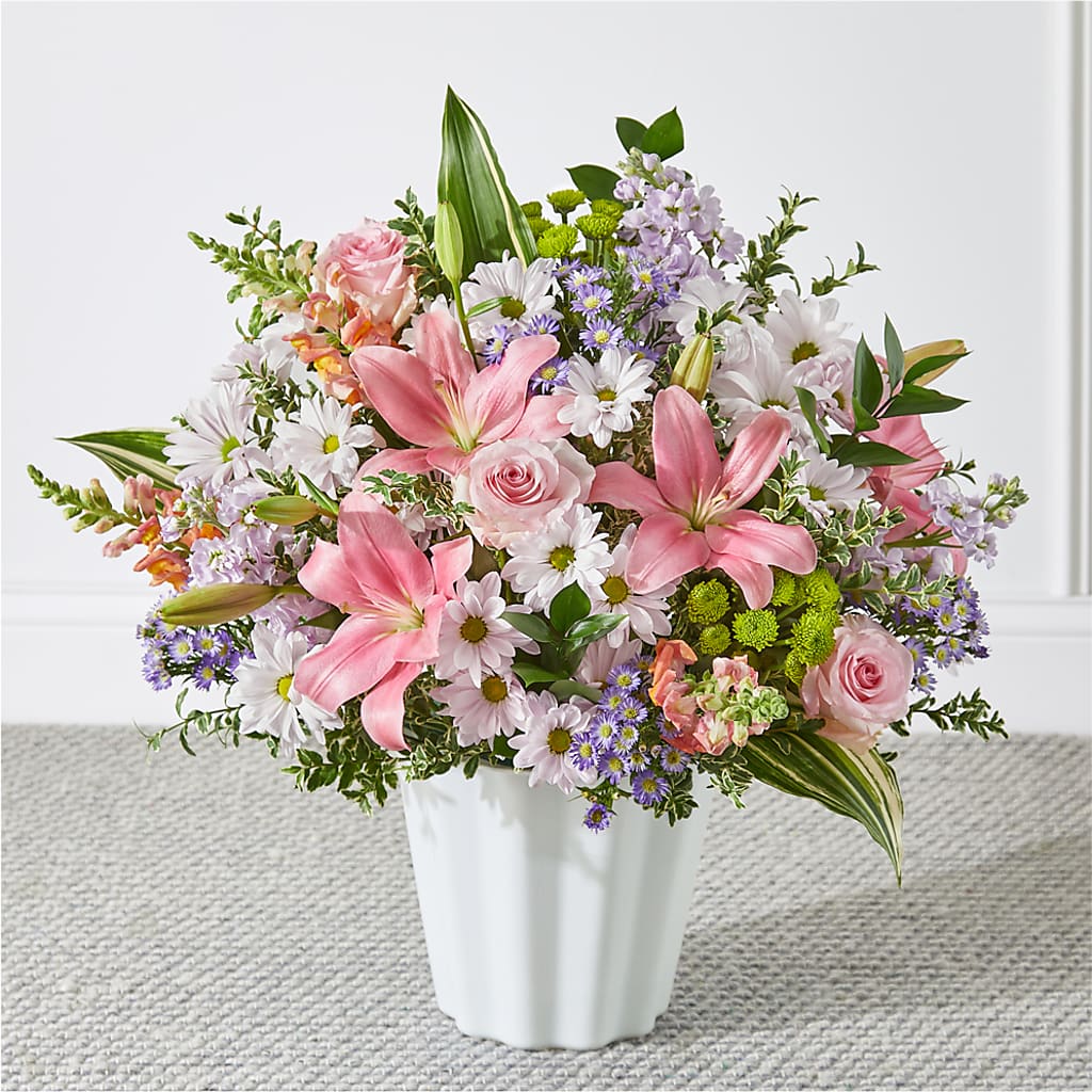 Abundant Compassion Floor Basket – Abc Florist, Mullens WV