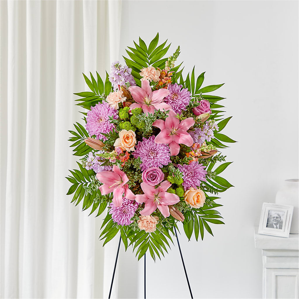 Love & Light Standing Spray – Abc Florist, Mullens WV