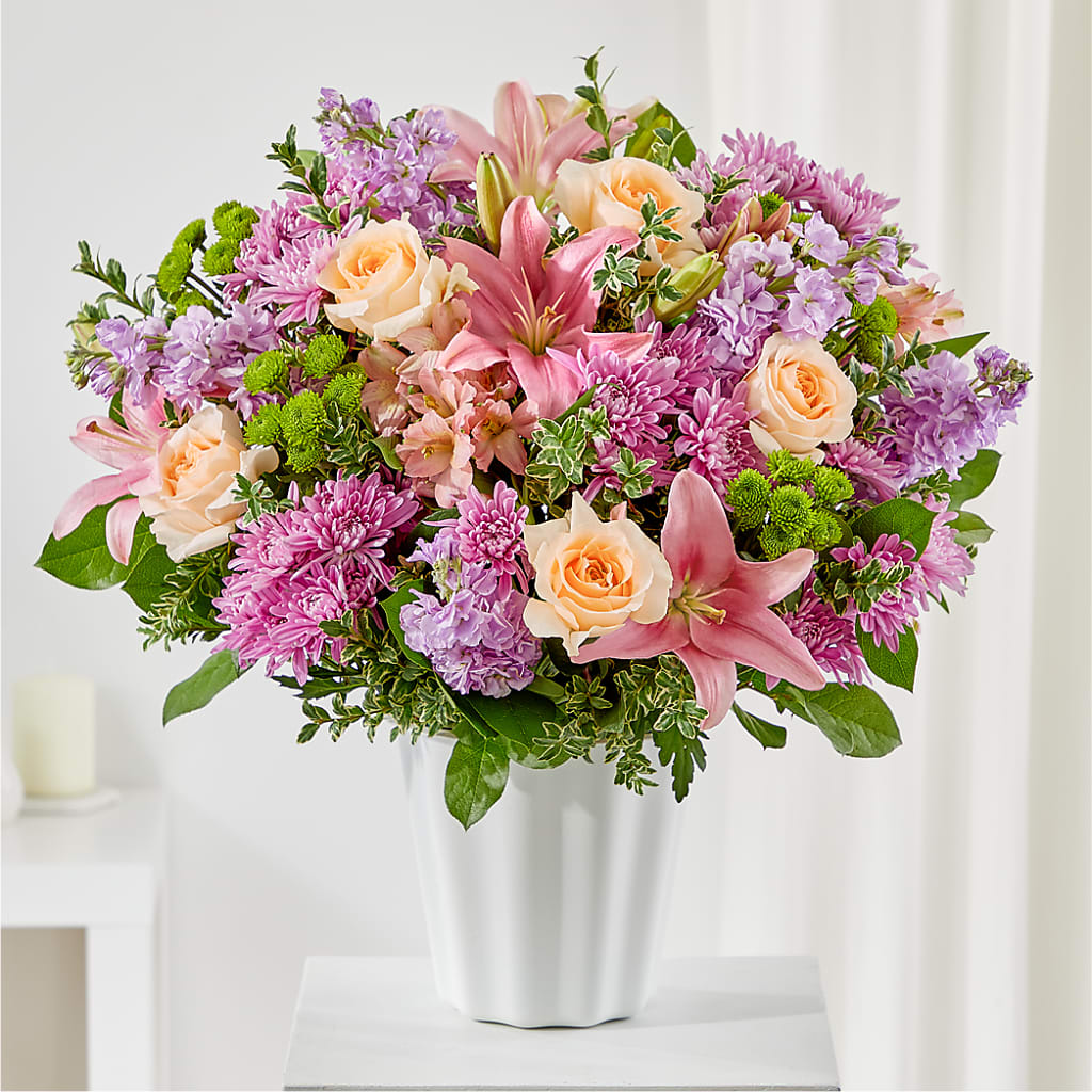 Supportive Embrace Tabletop Basket – Abc Florist, Mullens WV