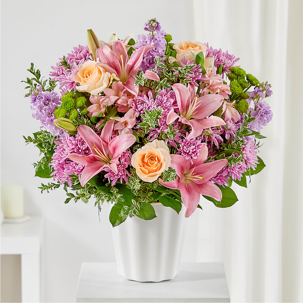 Supportive Embrace Tabletop Basket – Abc Florist, Mullens WV