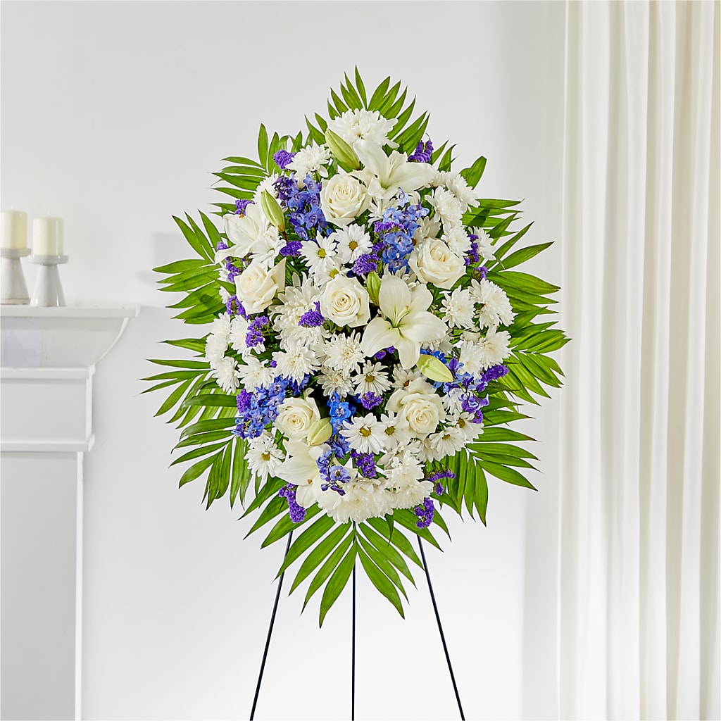 At Rest Standing Spray – Abc Florist, Mullens WV