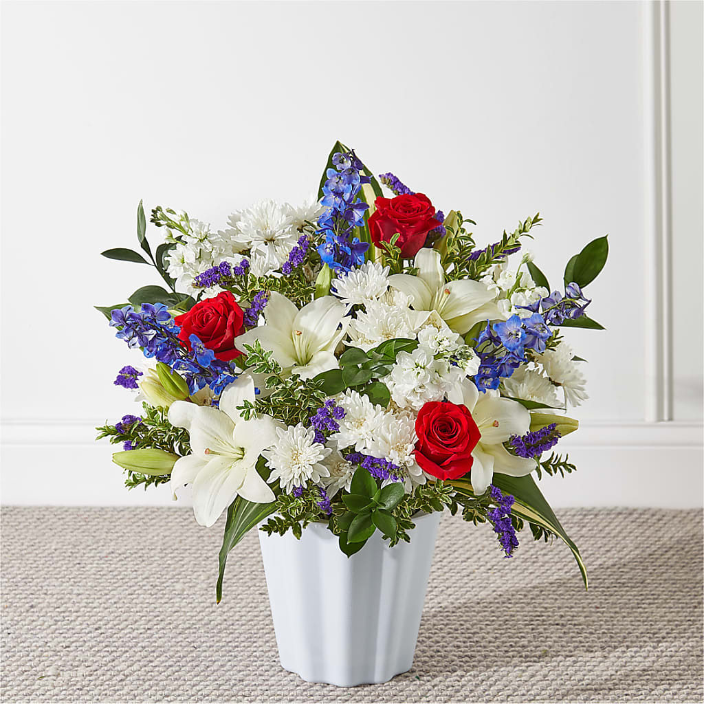 Consoled Floor Basket – Abc Florist, Mullens WV
