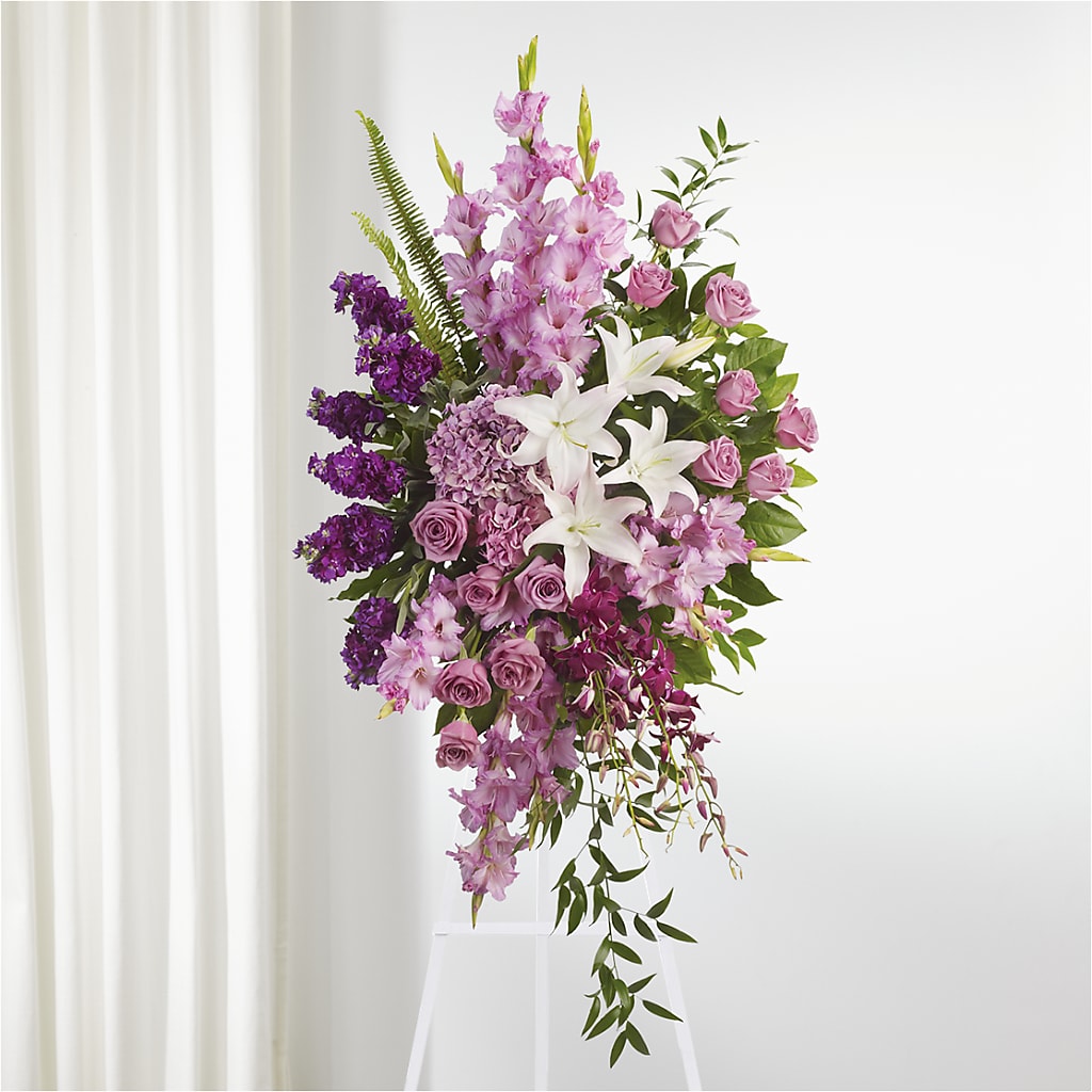 Never Alone Standing Spray – Abc Florist, Mullens WV