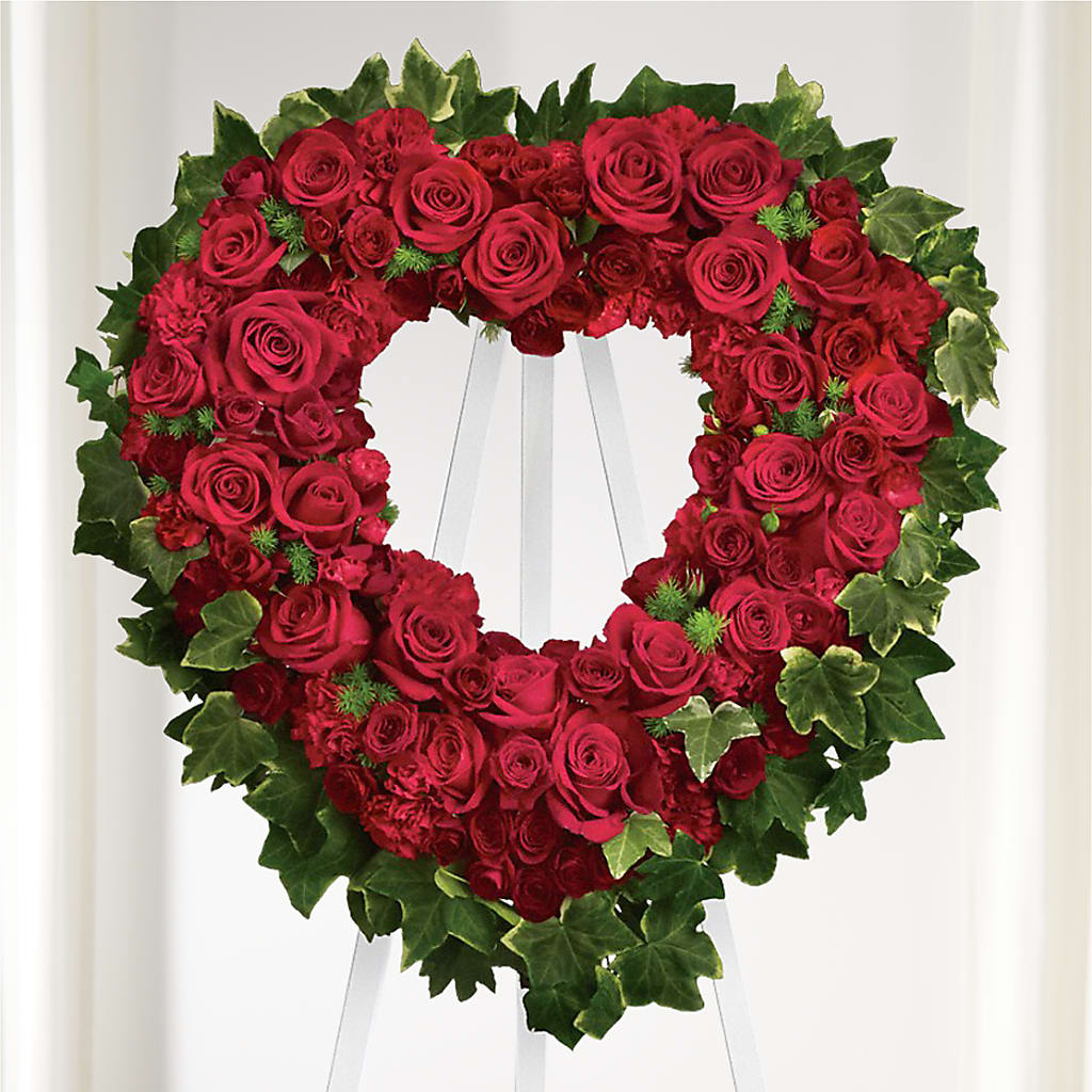 Wholehearted Standing Spray – Abc Florist, Mullens WV