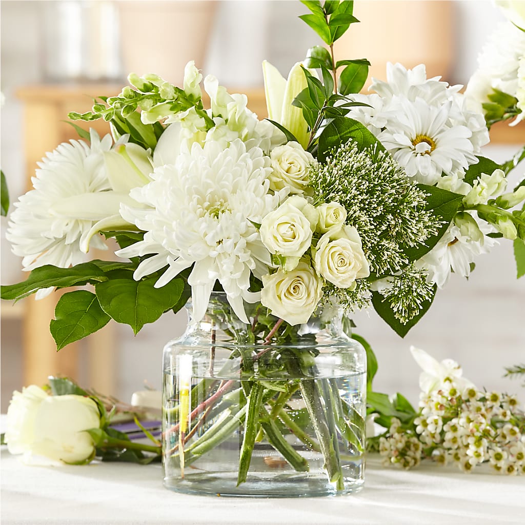 Classic Ivory – A Florist Original – Abc Florist, Mullens WV