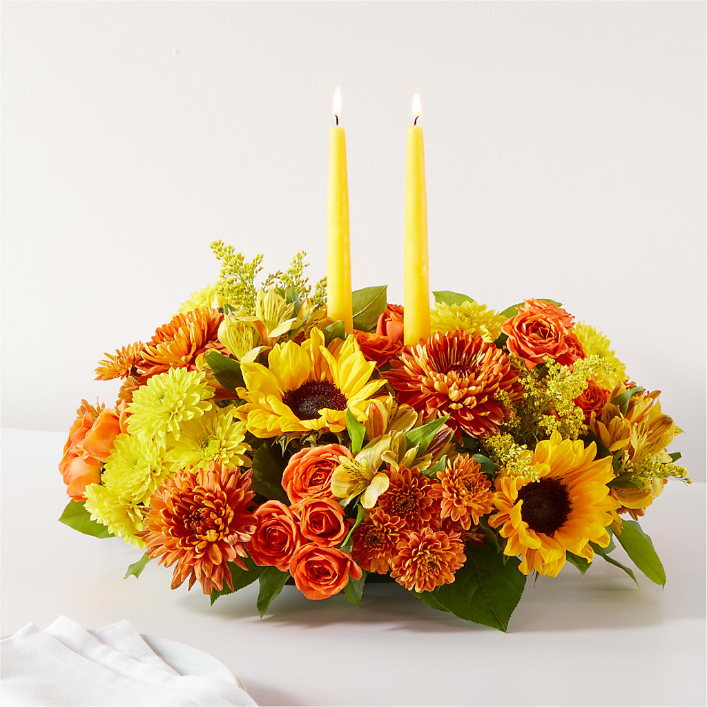 Autumn Harmony Centerpiece – Abc Florist, Mullens WV