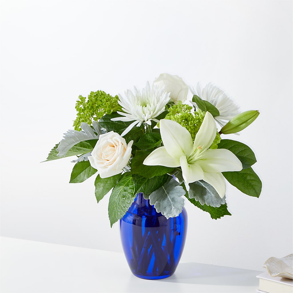 Snowy Dreams Bouquet – Abc Florist, Mullens WV