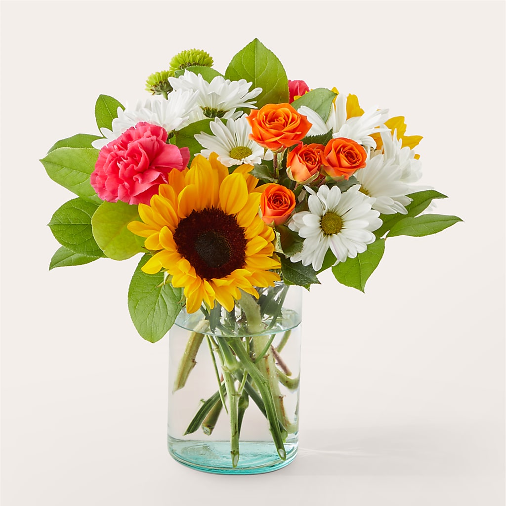 Sun-drenched Blooms Bouquet – Abc Florist, Mullens WV