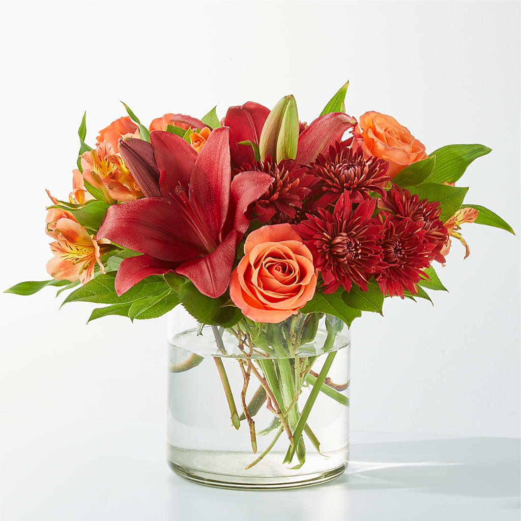 Crimson Leaves Bouquet – Abc Florist, Mullens WV