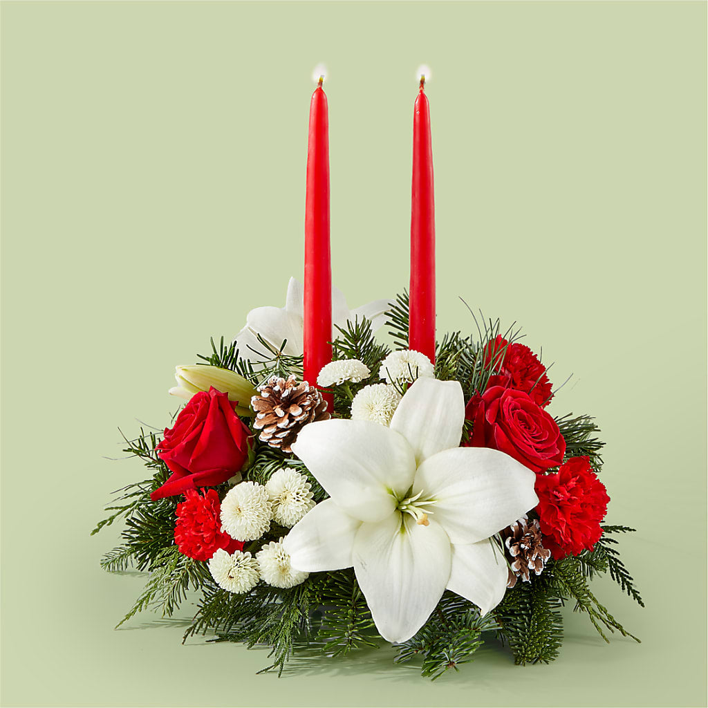 Seasonal Festivities Centerpiece – Abc Florist, Mullens WV